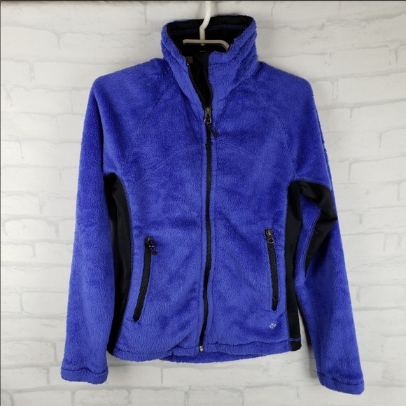 Columbia Fuzzy Fleece Jacket Girls size 14-16
